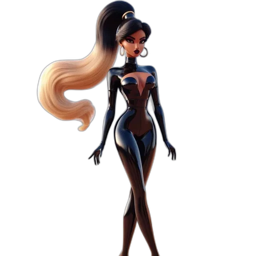 dress, concept art, fantasy art, comic book art transparent PNG cut-out
