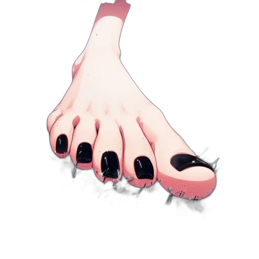 shoes, creature, watercolor, photorealistic transparent PNG cut-out