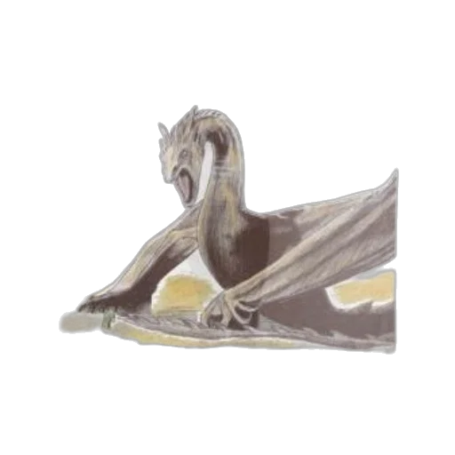 dragon, jewelry, staff, animal transparent PNG cut-out