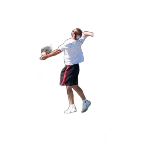 3d render, man, white, shirt transparent PNG cut-out
