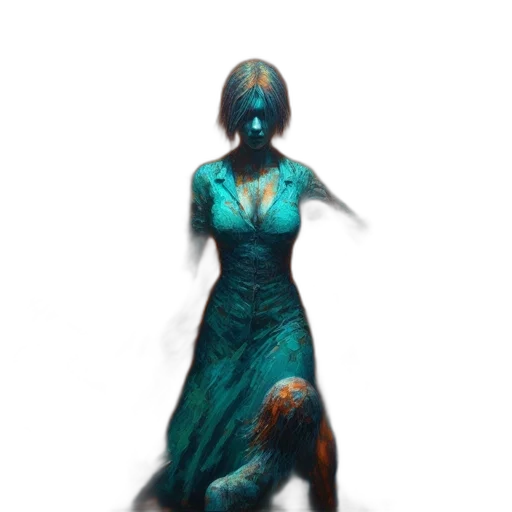 dress, mask, creature, robot transparent PNG cut-out