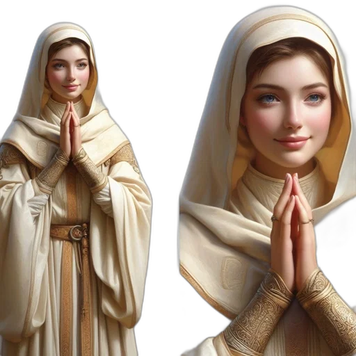 3d render, photorealistic, concept art, woman transparent PNG cut-out
