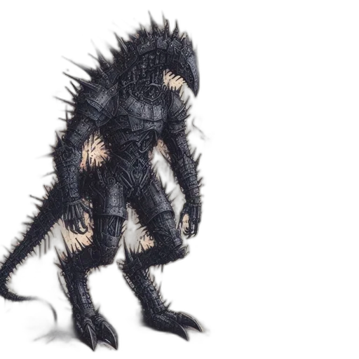 creature, animal, dragon, concept art transparent PNG cut-out