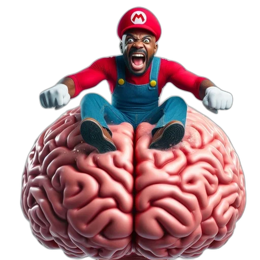 crown, hat, creature, face transparent PNG cut-out