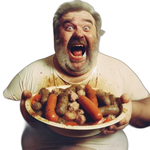food, animal, creature, face transparent PNG cut-out