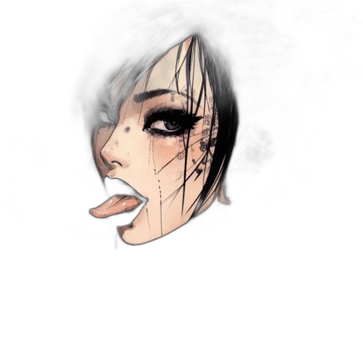 face, mask, photorealistic, concept art transparent PNG cut-out
