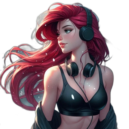 fantasy art, concept art, pixel art, cyberpunk transparent PNG cut-out