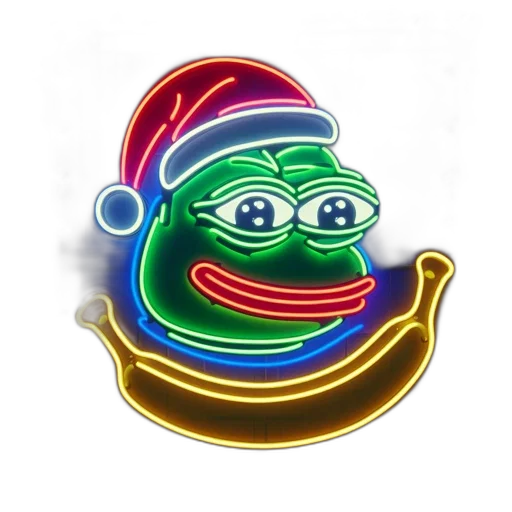 hat, 3d render, photorealistic, neon lights transparent PNG cut-out