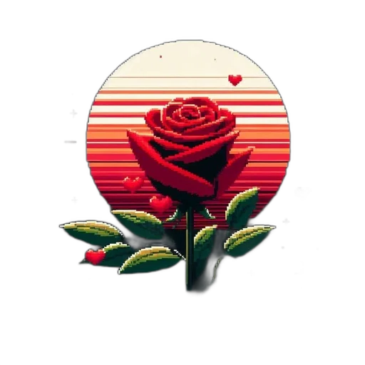 flower, jacket, umbrella, vaporwave transparent PNG cut-out