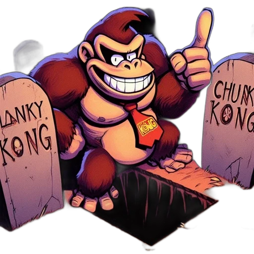 crown, concept art, 3d render, donkey transparent PNG cut-out