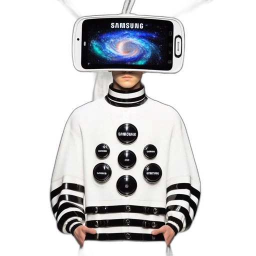 robot, jacket, creature, dress transparent PNG cut-out