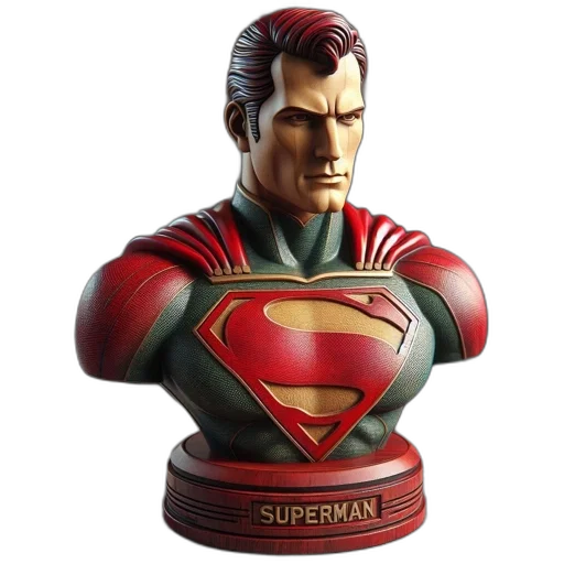 3d render, comic book art, concept art, detailed transparent PNG cut-out
