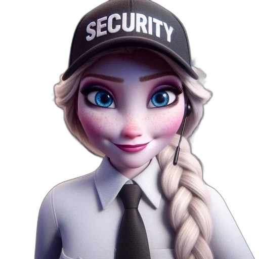 staff, hat, 3d render, cartoon transparent PNG cut-out