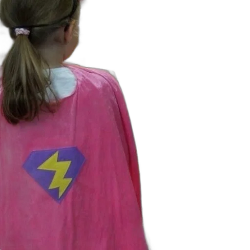jacket, girl, pink, cape transparent PNG cut-out