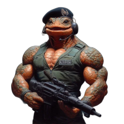 animal, creature, weapon, staff transparent PNG cut-out