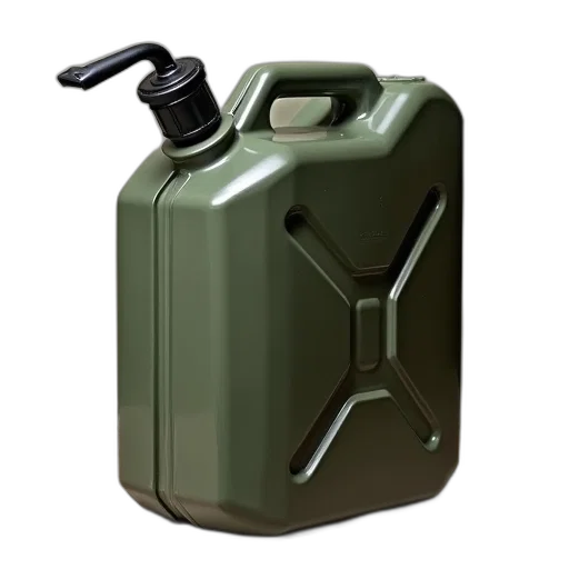 bottle, weapon, robot, 3d render transparent PNG cut-out
