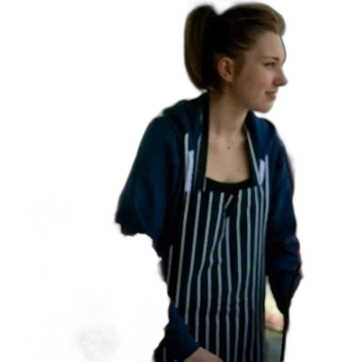 staff, jacket, dress, food transparent PNG cut-out