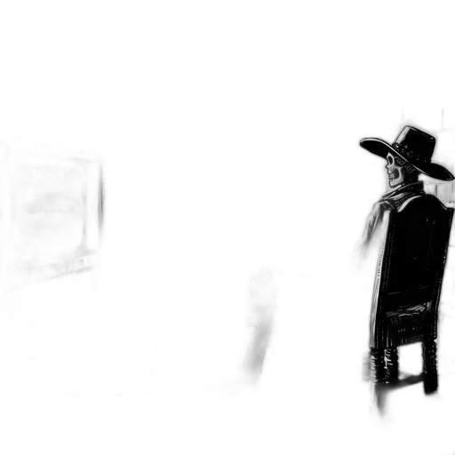 hat, robot, furniture, staff transparent PNG cut-out