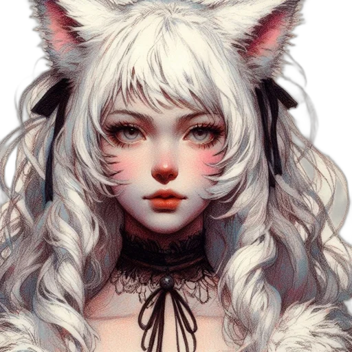 mask, face, creature, staff transparent PNG cut-out