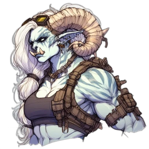 fantasy art, concept art, watercolor, pixel art transparent PNG cut-out
