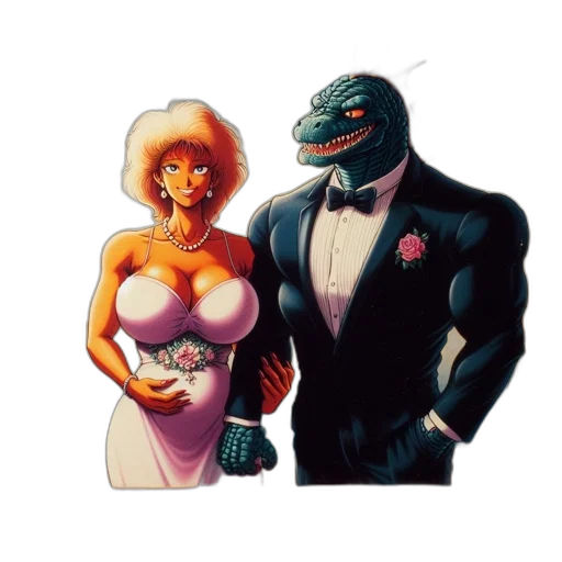 dress, robot, mask, creature transparent PNG cut-out