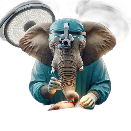 mask, animal, staff, creature transparent PNG cut-out