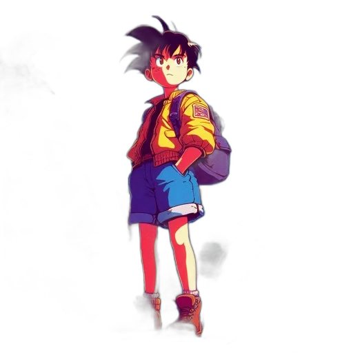 jacket, staff, animal, concept art transparent PNG cut-out