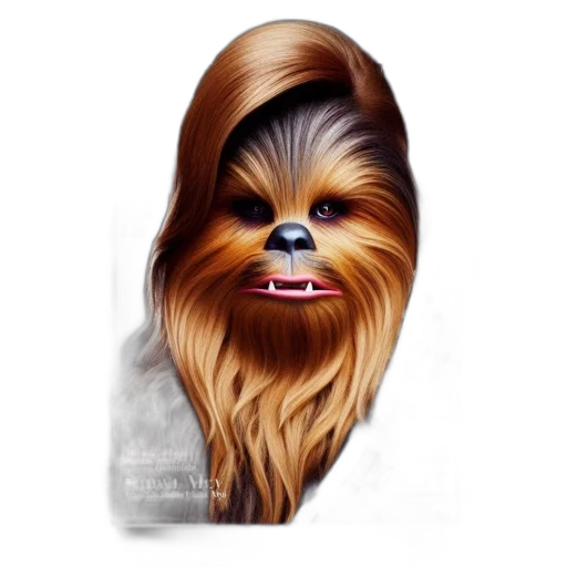 hair, photorealistic, fantasy art, concept art transparent PNG cut-out