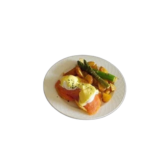 food, photorealistic, 3d render, breakfast transparent PNG cut-out