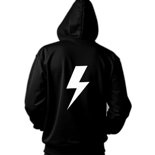 jacket, staff, 3d render, cyberpunk transparent PNG cut-out