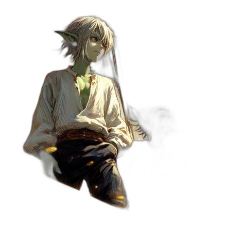 mask, staff, jacket, sword transparent PNG cut-out