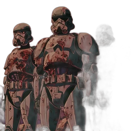 robot, concept art, comic book art, 3d render transparent PNG cut-out