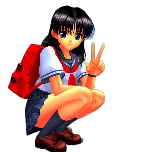 jacket, dress, staff, weapon transparent PNG cut-out
