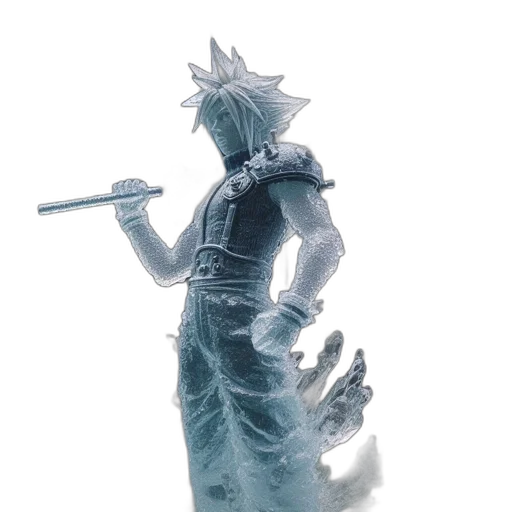 dragon, sword, staff, creature transparent PNG cut-out