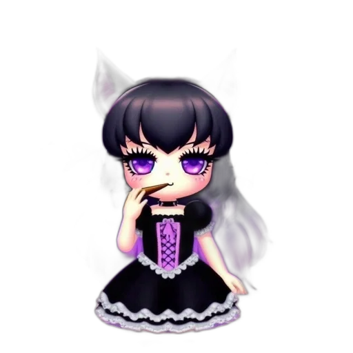 dress, staff, creature, jewelry transparent PNG cut-out