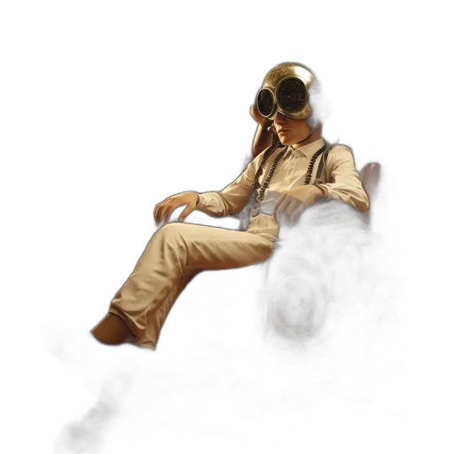 jacket, mask, furniture, concept art transparent PNG cut-out