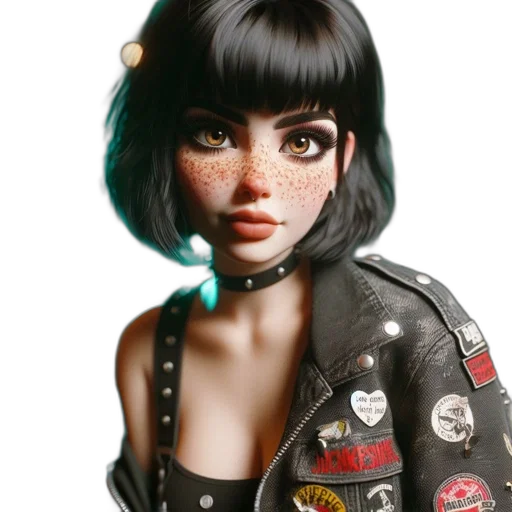 jacket, jewelry, face, robot transparent PNG cut-out
