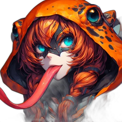 mask, face, hat, creature transparent PNG cut-out