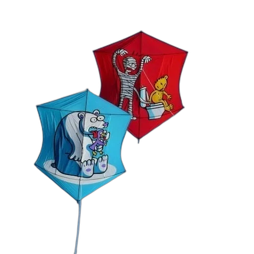 umbrella, concept art, 3d render, rain transparent PNG cut-out
