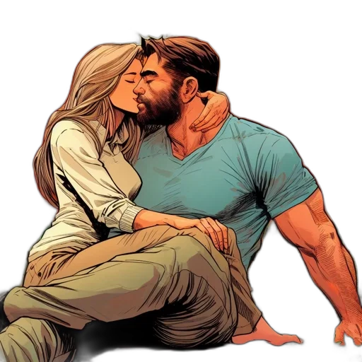 comic book art, concept art, photorealistic, fantasy art transparent PNG cut-out
