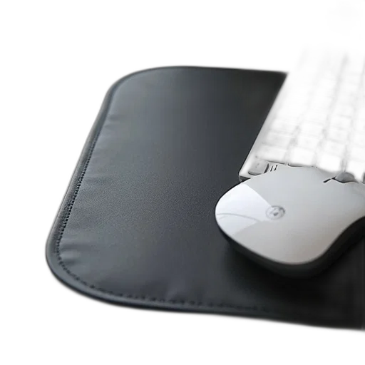 3d render, white, computer, mouse transparent PNG cut-out