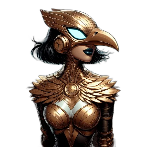 mask, jewelry, concept art, comic book art transparent PNG cut-out