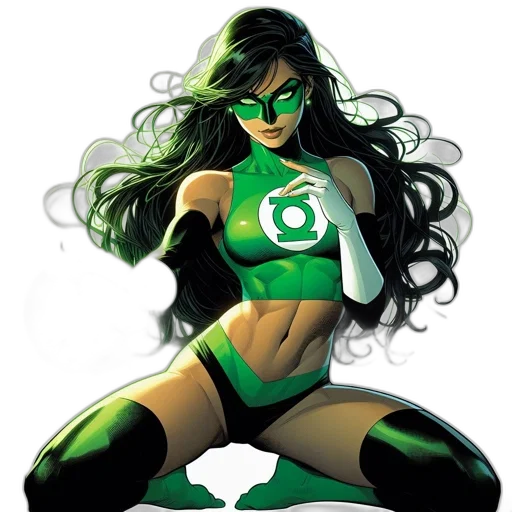 comic book art, concept art, cartoon, fantasy art transparent PNG cut-out
