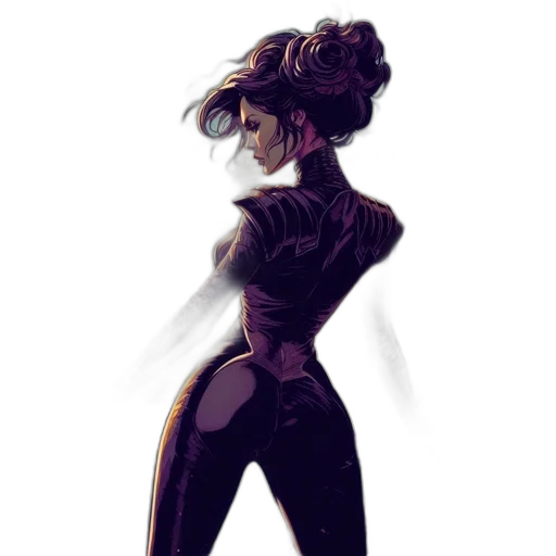 dress, robot, jacket, concept art transparent PNG cut-out