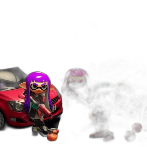 car, weapon, robot, mask transparent PNG cut-out