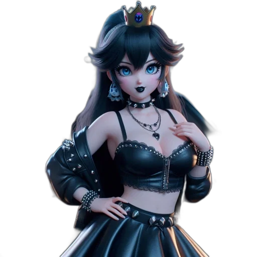 crown, concept art, 3d render, anime transparent PNG cut-out