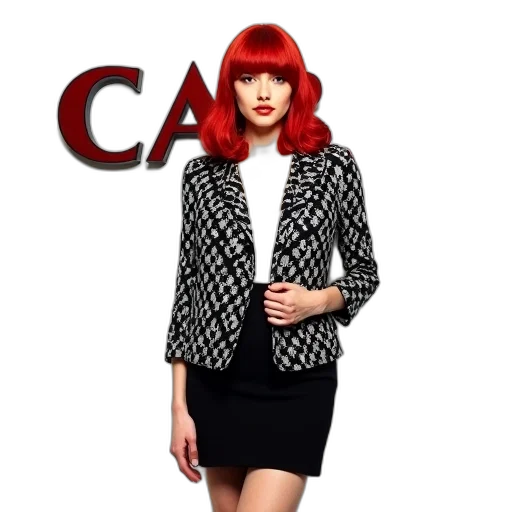 jacket, 3d render, photorealistic, red transparent PNG cut-out