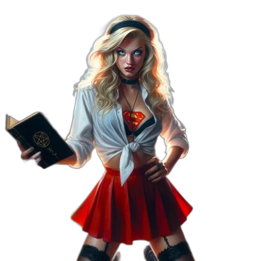 comic book art, concept art, fantasy art, photorealistic transparent PNG cut-out