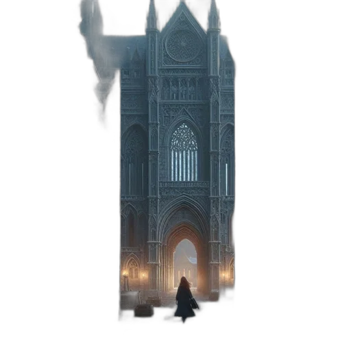 building, sword, dress, crown transparent PNG cut-out