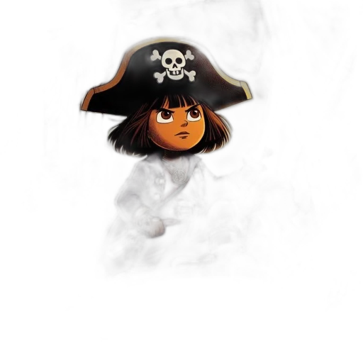 hat, staff, mask, face transparent PNG cut-out
